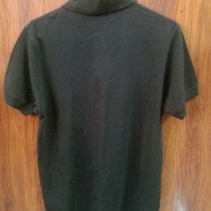 Black polo t shirt