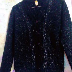 Ladies Glitter Sparkle Sweater