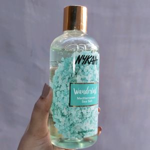 Nykaa Wanderlust Mediterranean Sea Salt Shower Gel