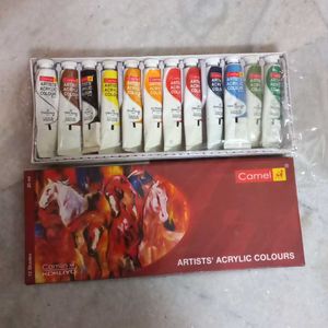 CAMEL ACRYLIC PAINTS