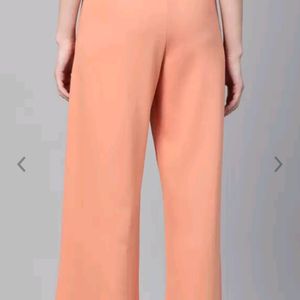 Peach Colour Sassafras Women's Track Pant