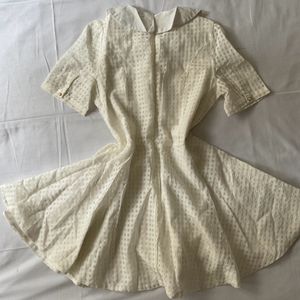 Pearl Collar Dress