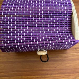 BEAUTIFUL PURPLE COLOUR JEWELLERY BOX