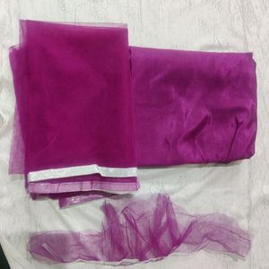 Heavy Work Purple Anarkali Kurta Set