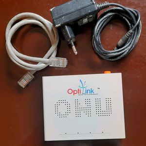 OptiLink Modem with Charger & LAN cable