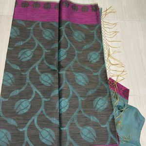 Combo Sarees Blouse Of Different Colours  Fabrics