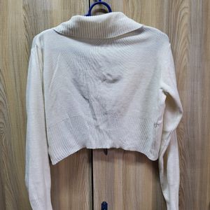 Chic Ribbed Knit Shrug