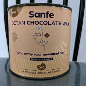 Sanfe Detan Chocolate Wax 600g (Unused)