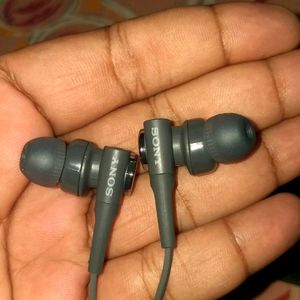 Sony Mdr-Xb55 Extra-Bass Wired In Earphones Grey