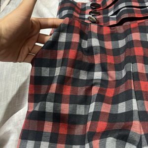 🚨Checkered Dungaree ! Size S