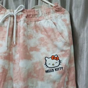 TRACK PANTS FOR WOMEN HELLO KITTY