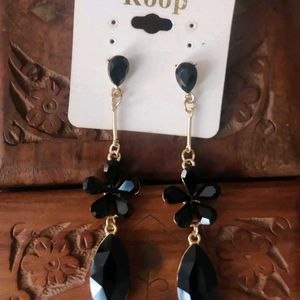 Western Stone Long Earrings.