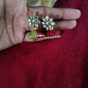 Silk Thread Earrings