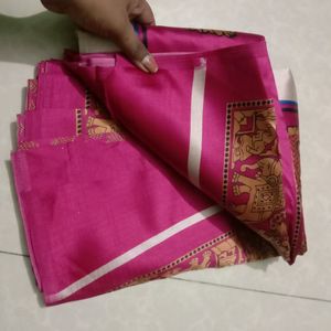 New Silk Saree With Blouse