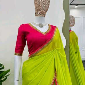 Georgette Saree