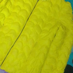 Yellow Puff Jacket