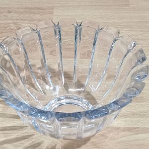 Studio Nova Crystal Glass Heavy Hostess Bowl