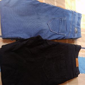 Combo Denim Pant