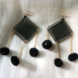 Earring For Women Stylish Black Colour