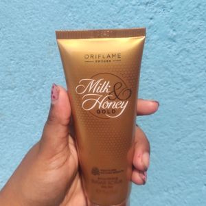 Oriflame 75 Ml Milk Honey Scrub & Body Cream Combo