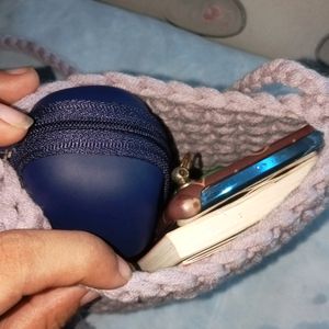 Handmade Crochet Small Shoulder Bag