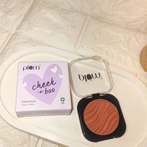 Plum Cheek Boo Matte Blush