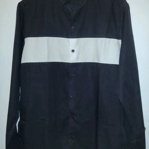 Highlander Black Stripe Shirt For Men.