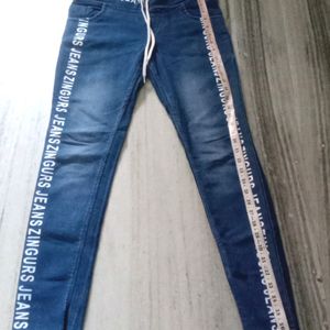 girls jeans west size is 30" X length  37"