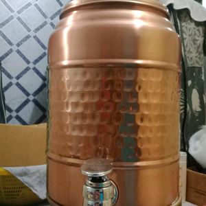 Pure Water  Copper Container