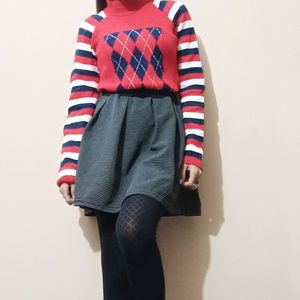 Multi color sweater