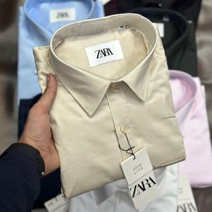 Zara Plain shirts for him