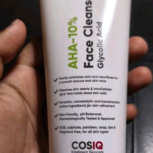 Cos IQ Branded New Face Cleanser