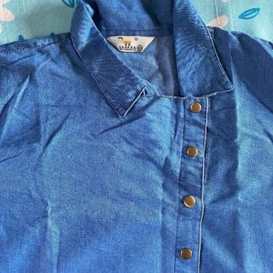 Blue Denim Shirt