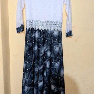 Printed Designer Long Gown