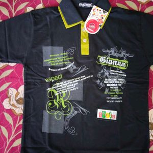 Boys Tee New With Tag In Black Green Color