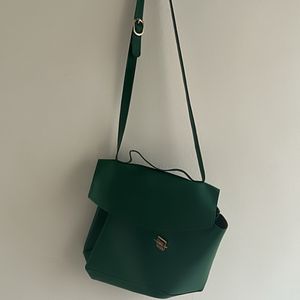 Bottle Green Sling Bag