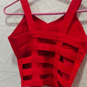 Red Hot Party Top