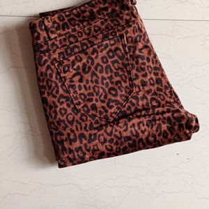Cheetah Print Jeans