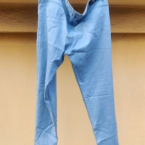 Light Blue Soft Denim For Women