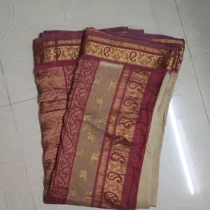 Pure Gadwal Silk Saree