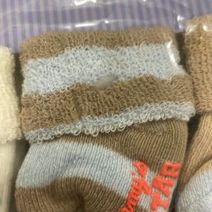 0-6 Months Old Unisex Socks