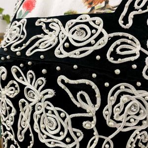 Beautiful black embroidery top