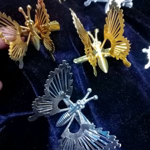 Pack of Any two butterflys Clips