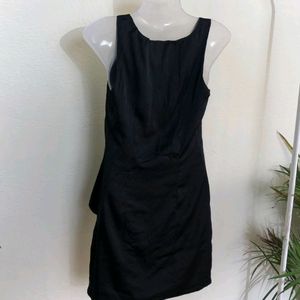 One Piece Black Dress For Casual/Formal