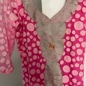 Pretty Pink 3 Piece Suit