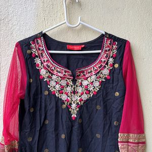 New Navras cotton embroidered kurta