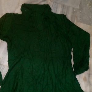 Bottle Green Frock