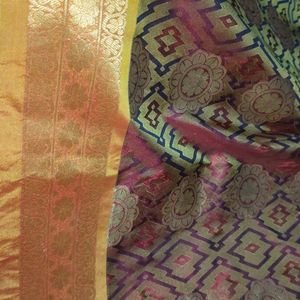 Banarasi Silk Shaded Pattu Saree