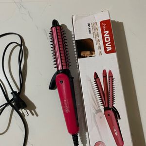 nova hair straightener 3 in 1