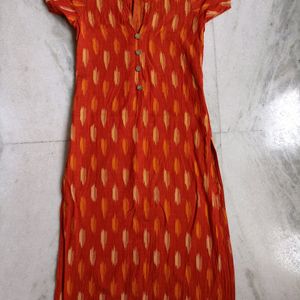 Orange Kurta